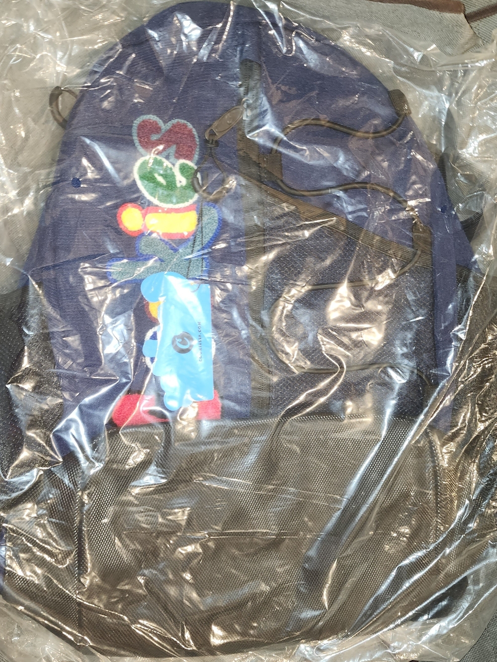 NEW Navy Blue Cookies SF Bungee Backpack